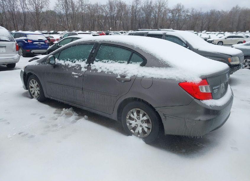 Photo 3 of 2012 Honda Civic SDN LX (VIN 19XFB2F58CE044052)