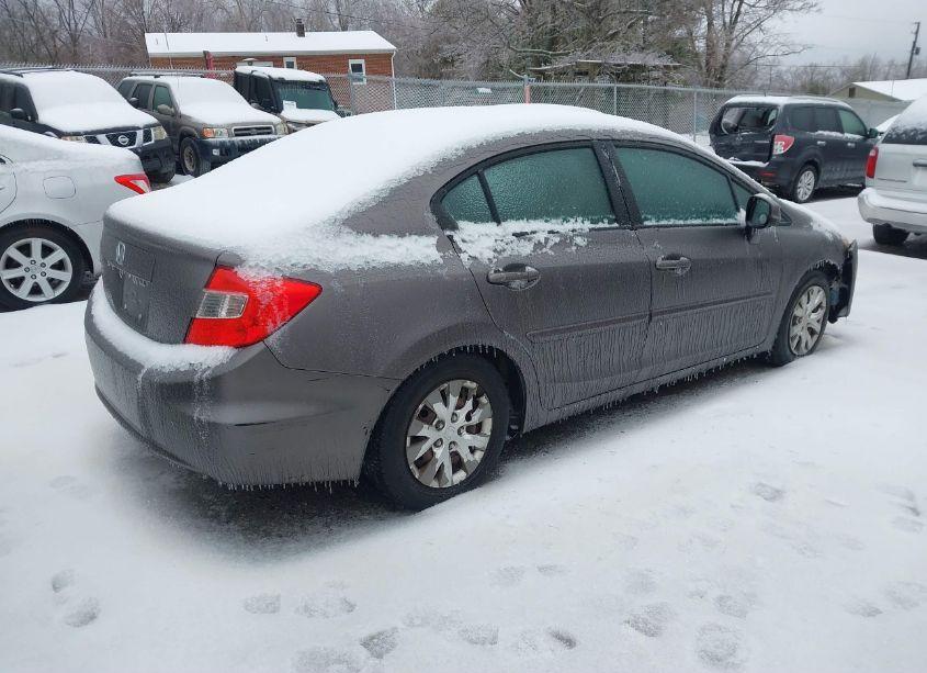 Photo 4 of 2012 Honda Civic SDN LX (VIN 19XFB2F58CE044052)