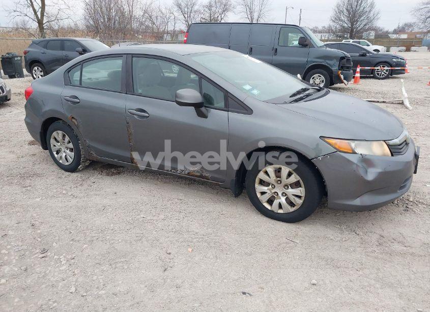 2012 Honda Civic LX (VIN 19XFB2F58CE049641) main photo