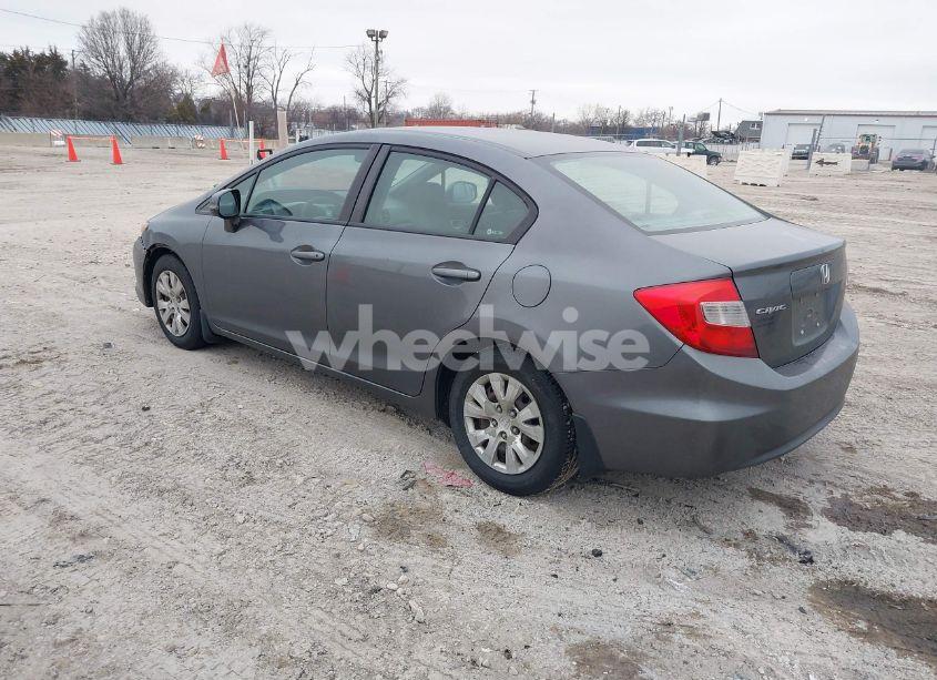 Photo 3 of 2012 Honda Civic LX (VIN 19XFB2F58CE049641)
