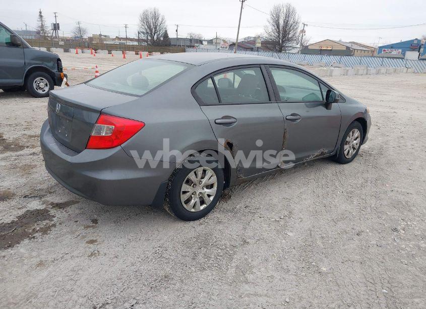 Photo 4 of 2012 Honda Civic LX (VIN 19XFB2F58CE049641)
