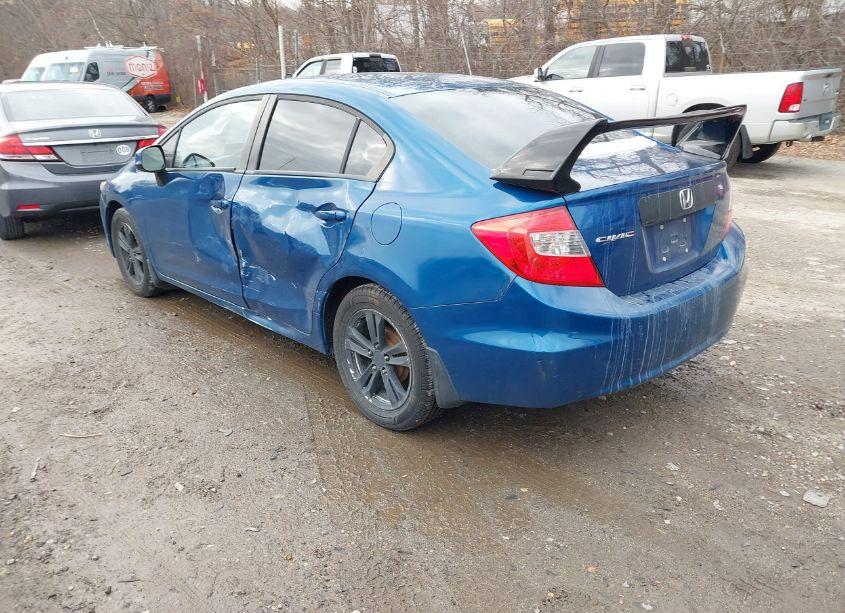 Photo 3 of 2012 Honda Civic SDN LX (VIN 19XFB2F58CE059828)