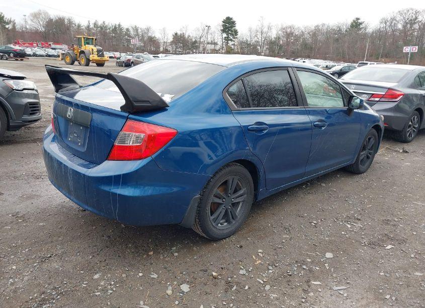 Photo 4 of 2012 Honda Civic SDN LX (VIN 19XFB2F58CE059828)