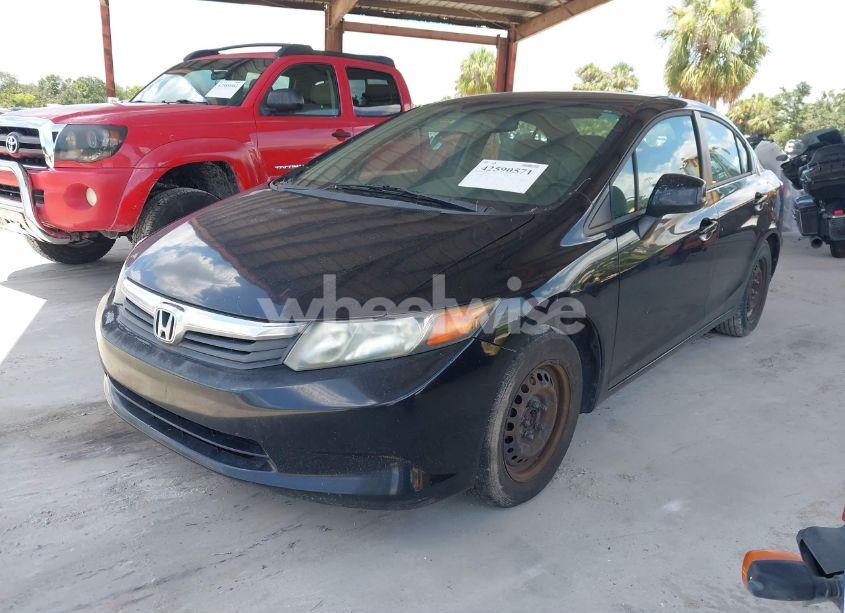 Photo 2 of 2012 Honda Civic LX (VIN 19XFB2F58CE064544)