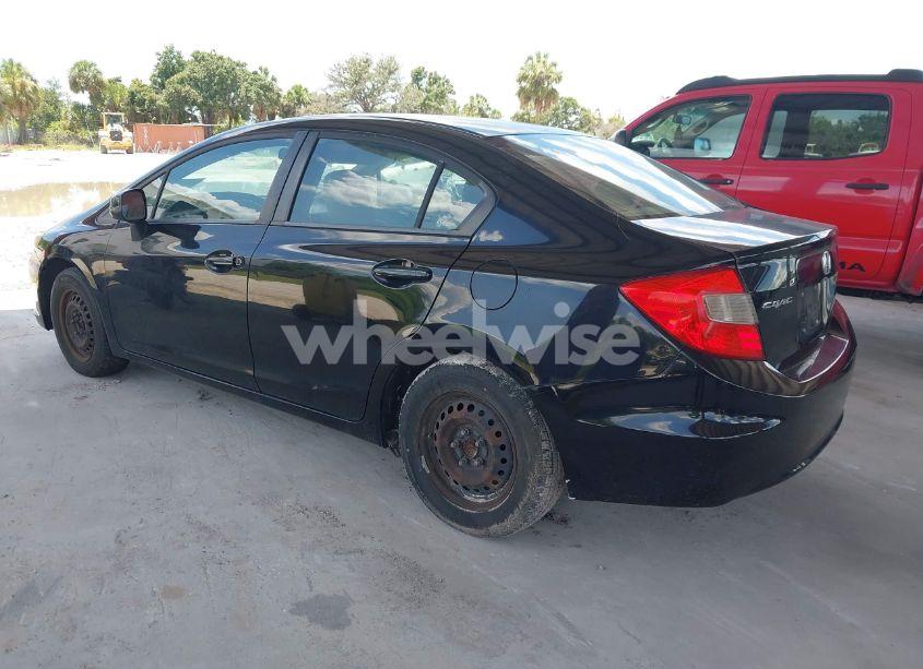 Photo 3 of 2012 Honda Civic LX (VIN 19XFB2F58CE064544)