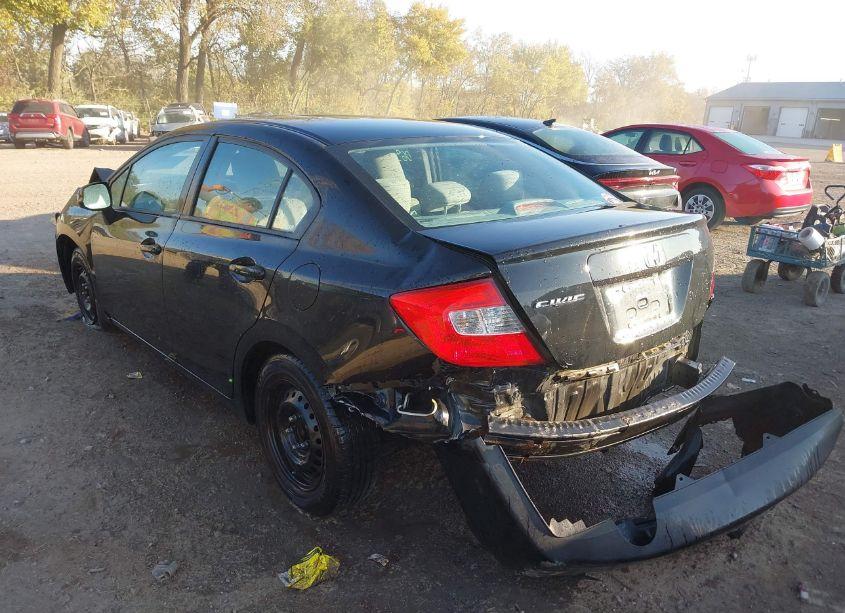 Photo 3 of 2012 Honda Civic SDN LX (VIN 19XFB2F58CE074572)