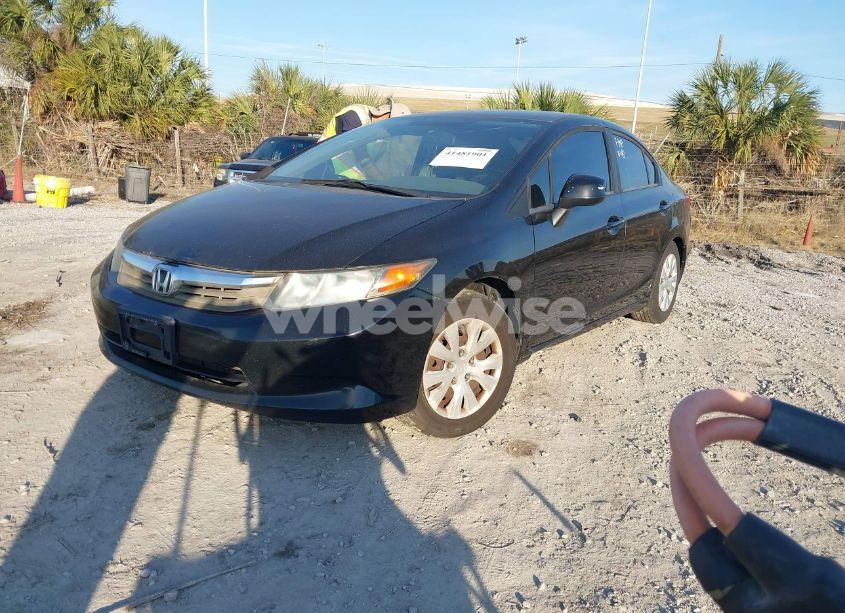 Photo 2 of 2012 Honda Civic LX (VIN 19XFB2F58CE081912)