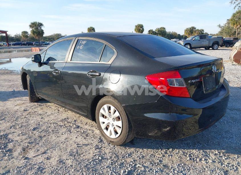 Photo 3 of 2012 Honda Civic LX (VIN 19XFB2F58CE081912)