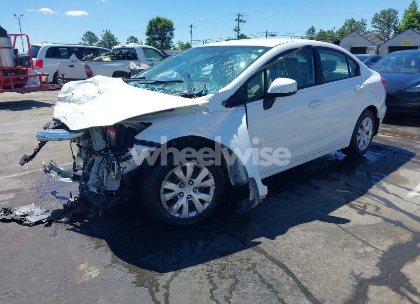 Photo 2 of 2012 Honda Civic LX (VIN 19XFB2F58CE088388)