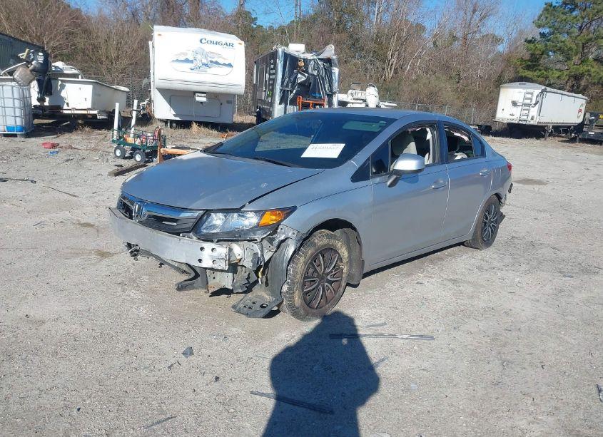 Photo 2 of 2012 Honda Civic SDN LX (VIN 19XFB2F58CE090156)