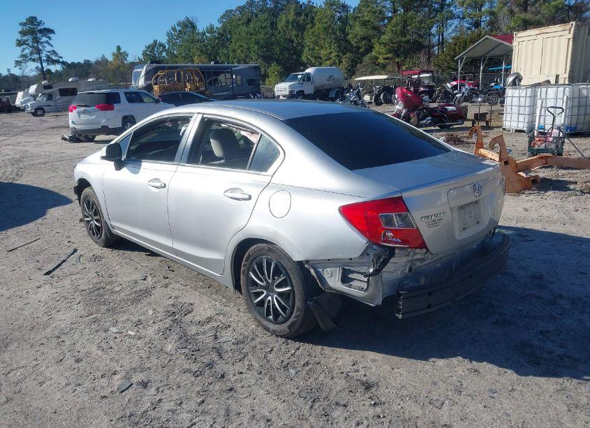 Photo 3 of 2012 Honda Civic SDN LX (VIN 19XFB2F58CE090156)