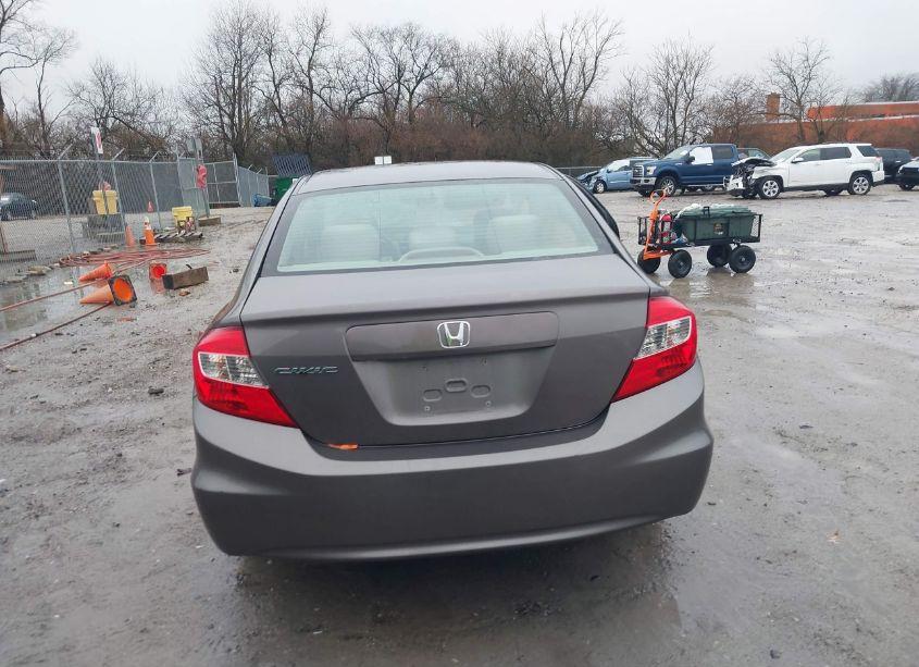 Photo 16 of 2012 Honda Civic SDN LX (VIN 19XFB2F58CE098189)