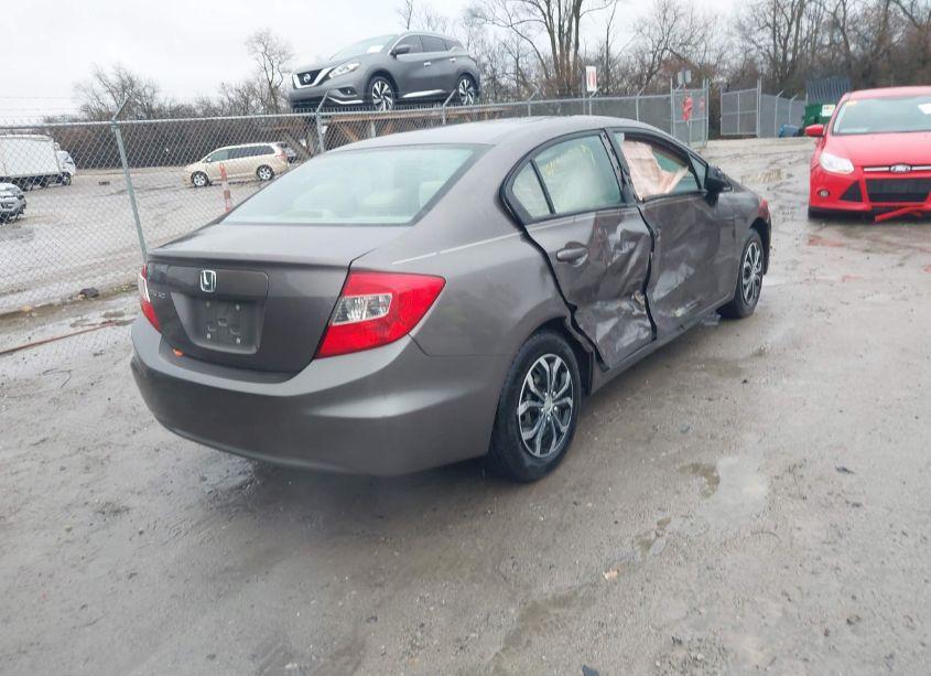 Photo 4 of 2012 Honda Civic SDN LX (VIN 19XFB2F58CE098189)