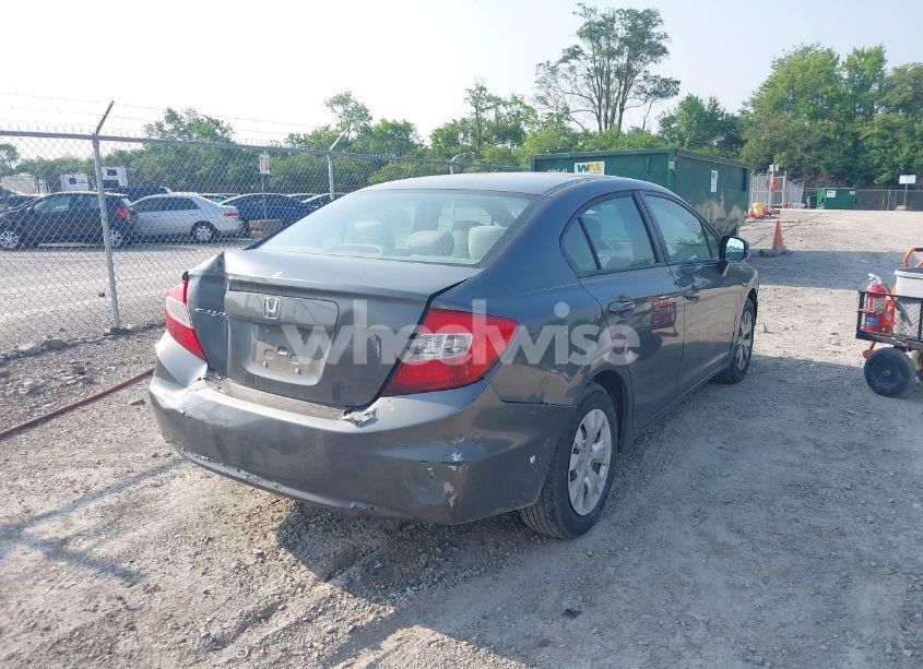 Photo 4 of 2012 Honda Civic LX (VIN 19XFB2F58CE099911)