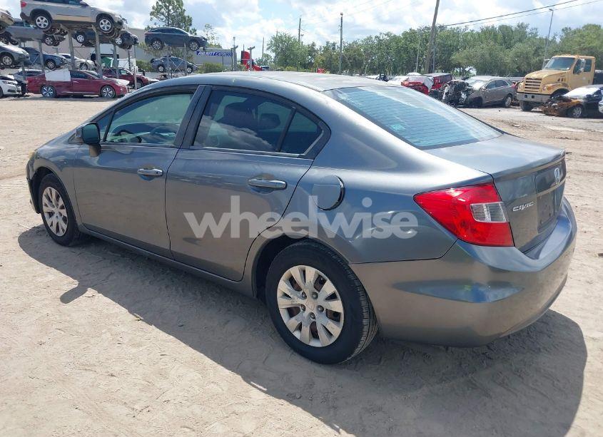 Photo 3 of 2012 Honda Civic LX (VIN 19XFB2F58CE103407)