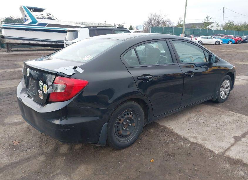 Photo 4 of 2012 Honda Civic LX (VIN 19XFB2F58CE104993)