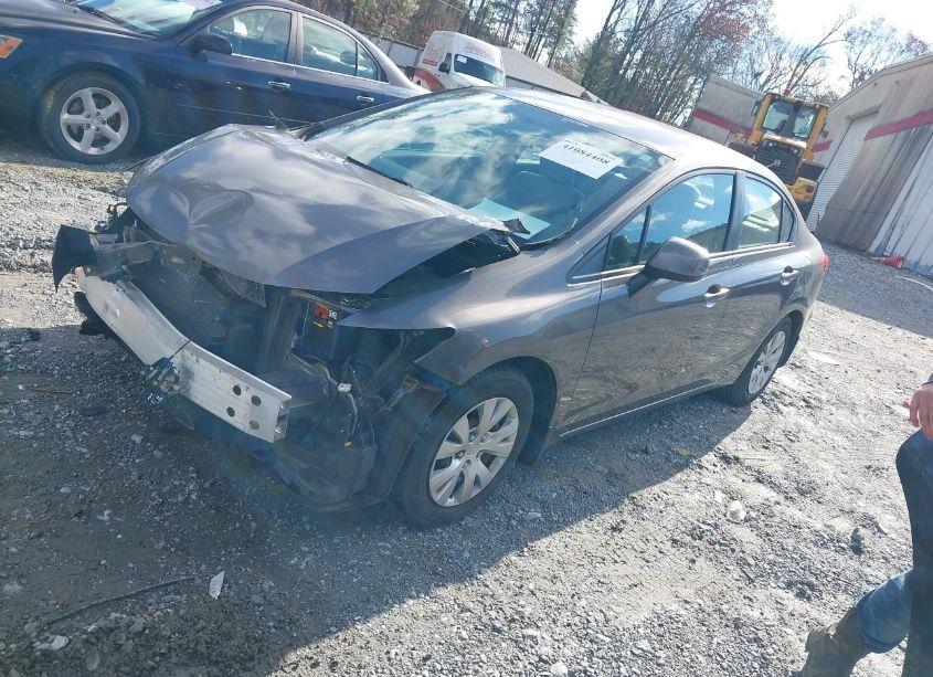 Photo 2 of 2012 Honda Civic LX (VIN 19XFB2F58CE107893)