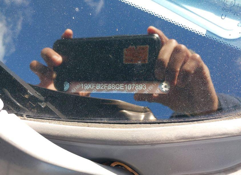 Photo 9 of 2012 Honda Civic LX (VIN 19XFB2F58CE107893)