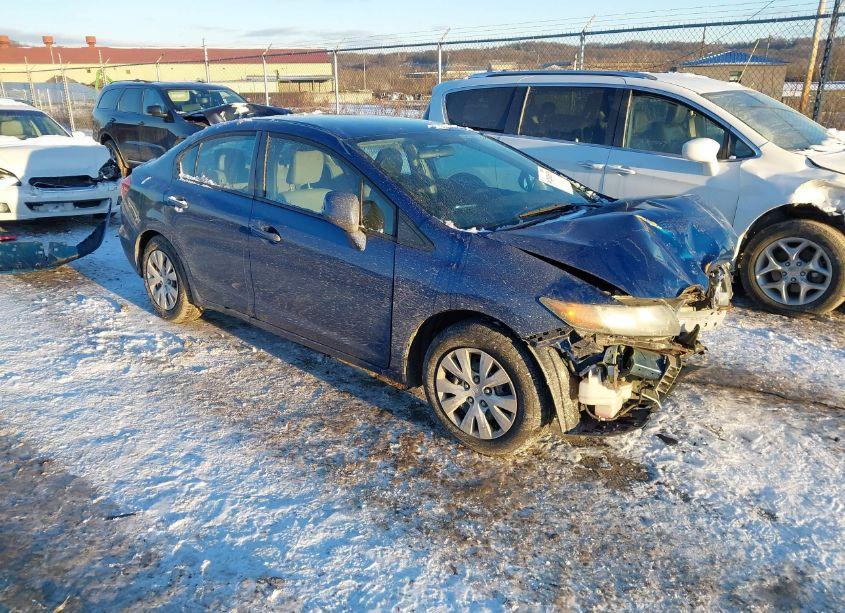 2012 Honda Civic SDN LX (VIN 19XFB2F58CE322660) main photo