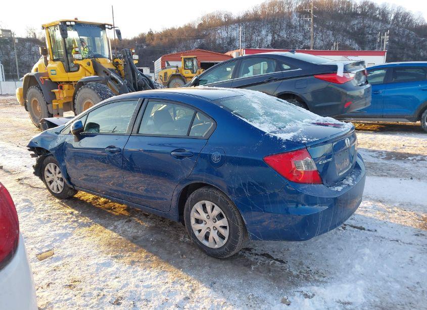 Photo 15 of 2012 Honda Civic SDN LX (VIN 19XFB2F58CE322660)