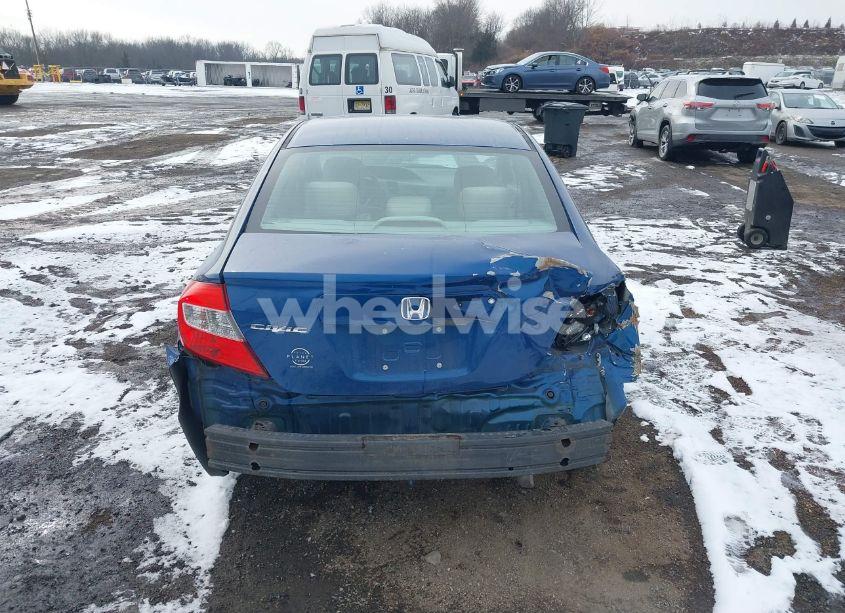 Photo 16 of 2012 Honda Civic LX (VIN 19XFB2F58CE338776)