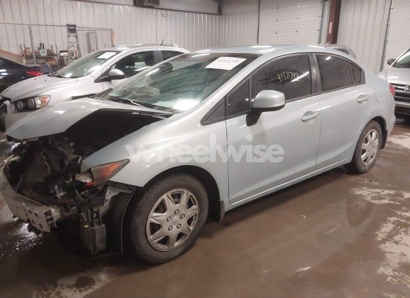 Photo 2 of 2012 Honda Civic LX (VIN 19XFB2F58CE340088)