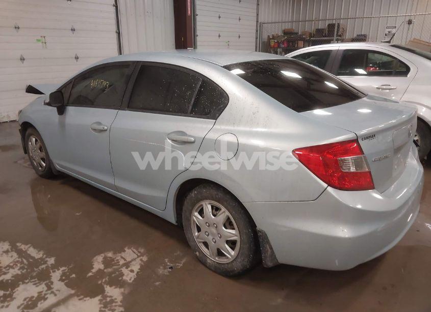 Photo 3 of 2012 Honda Civic LX (VIN 19XFB2F58CE340088)