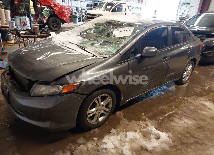 Photo 2 of 2012 Honda Civic LX (VIN 19XFB2F58CE350975)