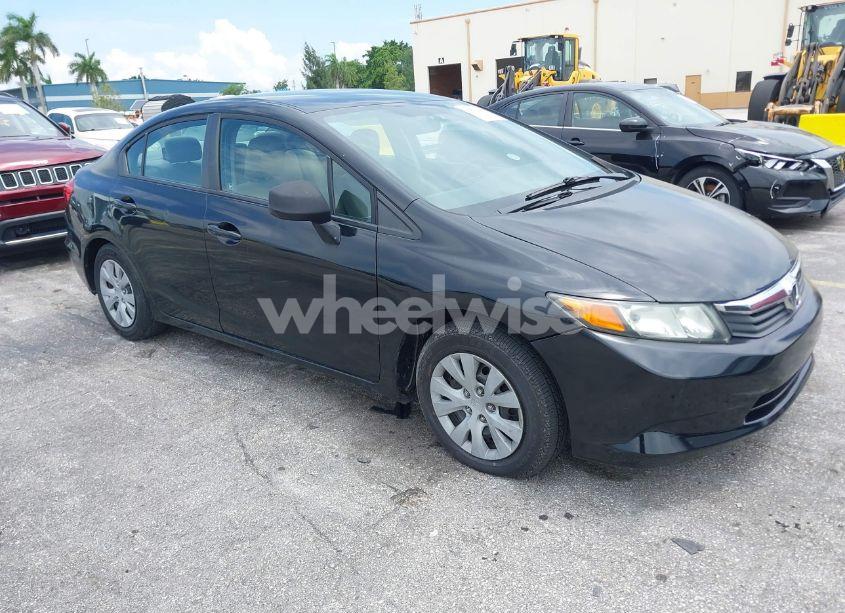 2012 Honda Civic LX (VIN 19XFB2F58CE354279) main photo