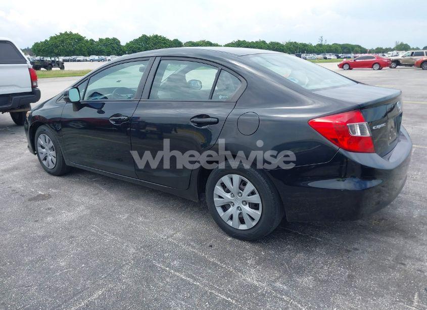 Photo 3 of 2012 Honda Civic LX (VIN 19XFB2F58CE354279)