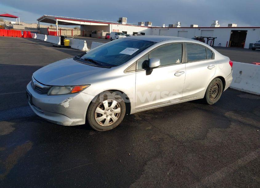 Photo 2 of 2012 Honda Civic LX (VIN 19XFB2F58CE359711)