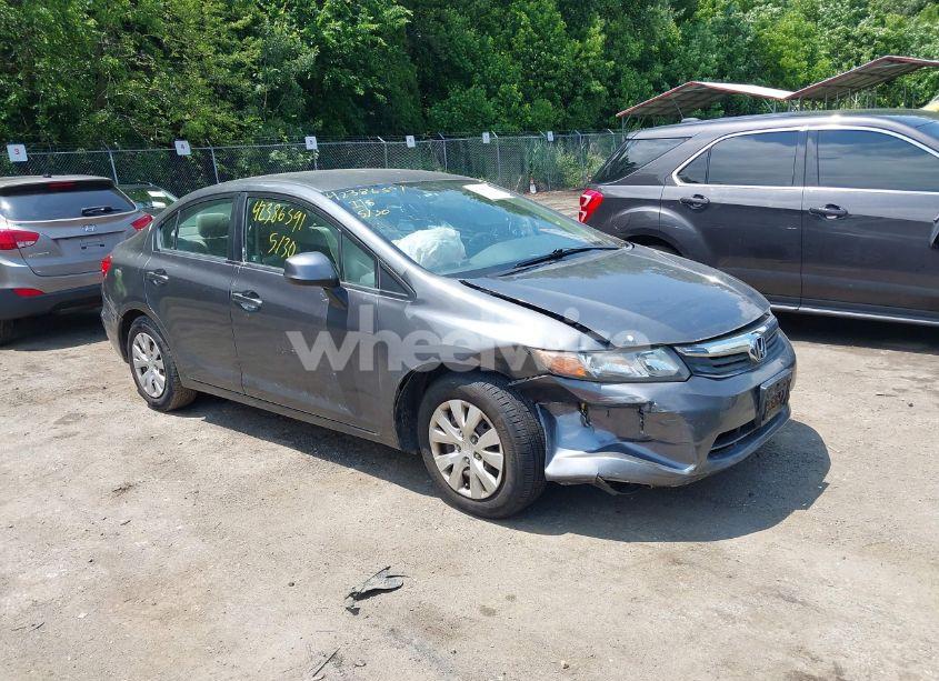 2012 Honda Civic LX (VIN 19XFB2F58CE368781) main photo