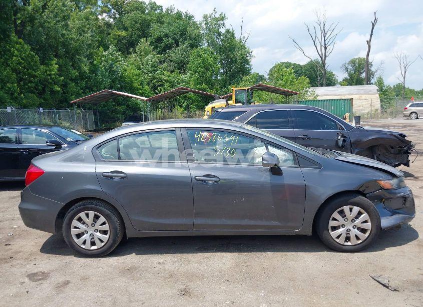 Photo 13 of 2012 Honda Civic LX (VIN 19XFB2F58CE368781)