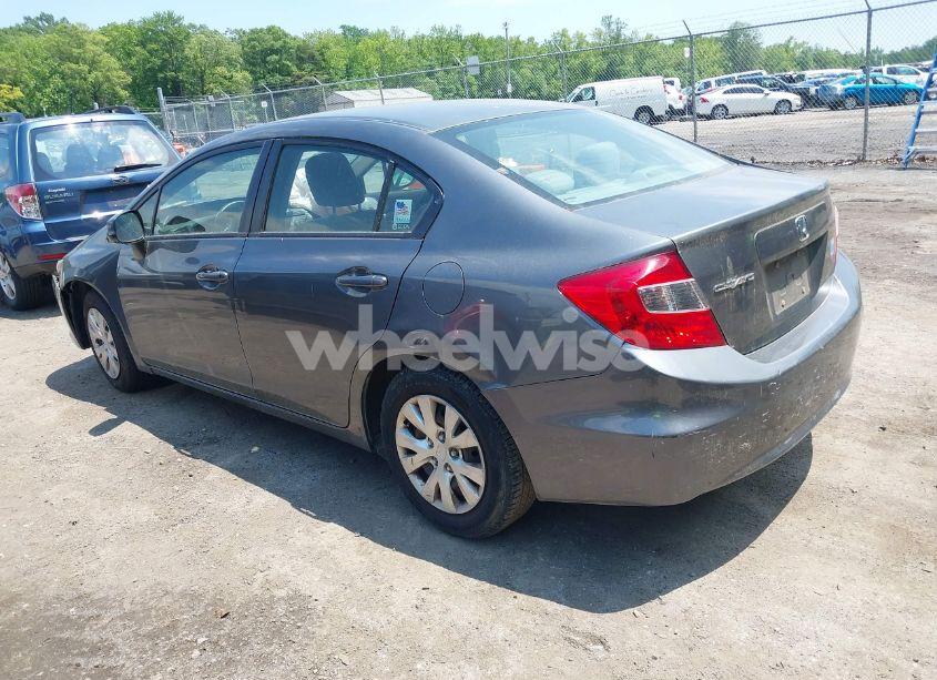 Photo 3 of 2012 Honda Civic LX (VIN 19XFB2F58CE368781)