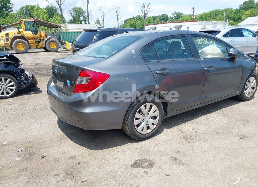 Photo 4 of 2012 Honda Civic LX (VIN 19XFB2F58CE368781)