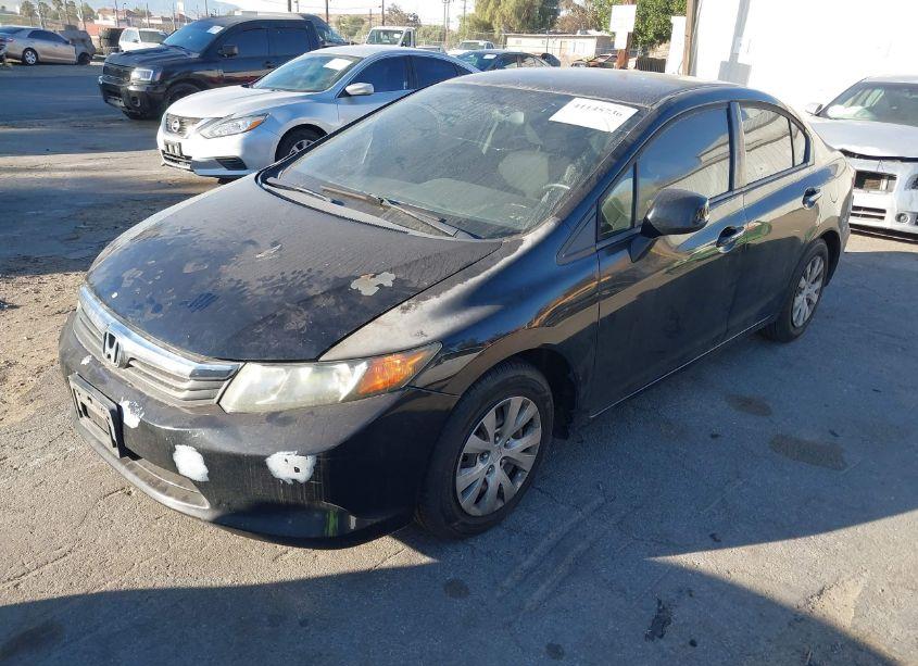 Photo 2 of 2012 Honda Civic LX (VIN 19XFB2F58CE388464)