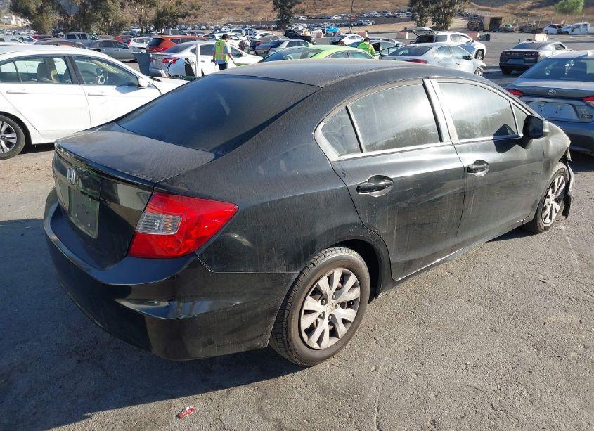 Photo 4 of 2012 Honda Civic LX (VIN 19XFB2F58CE388464)