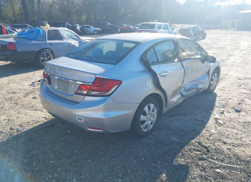 Photo 4 of 2013 Honda Civic LX (VIN 19XFB2F58DE013224)