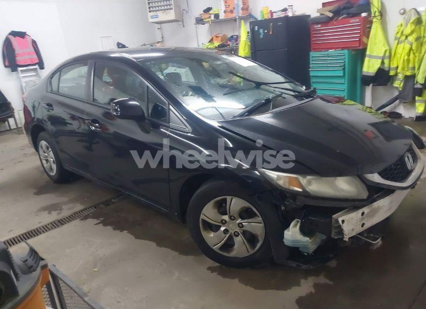2013 Honda Civic LX (VIN 19XFB2F58DE016267) main photo