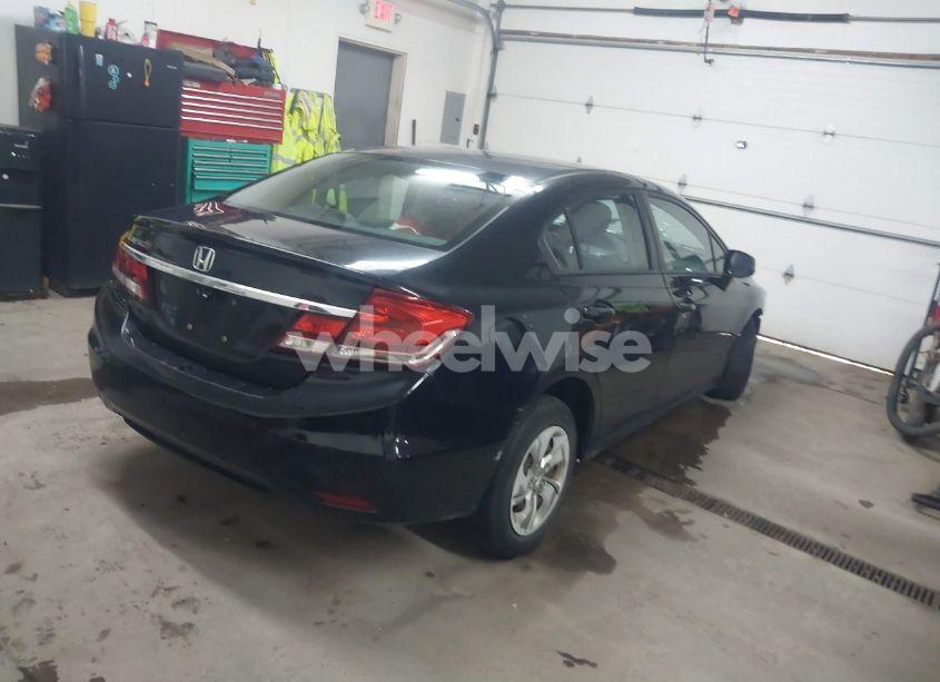 Photo 4 of 2013 Honda Civic LX (VIN 19XFB2F58DE016267)
