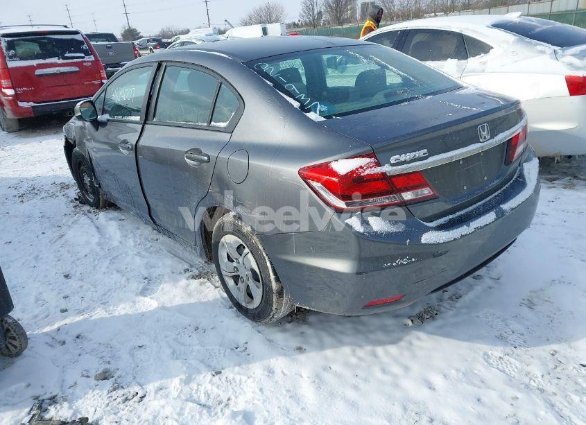 Photo 3 of 2013 Honda Civic LX (VIN 19XFB2F58DE021937)