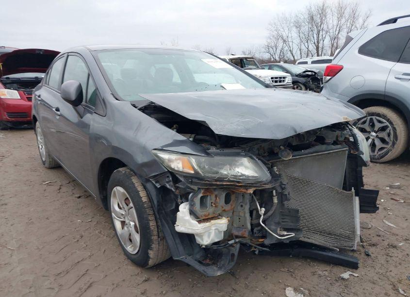 2013 Honda Civic LX (VIN 19XFB2F58DE024630) main photo