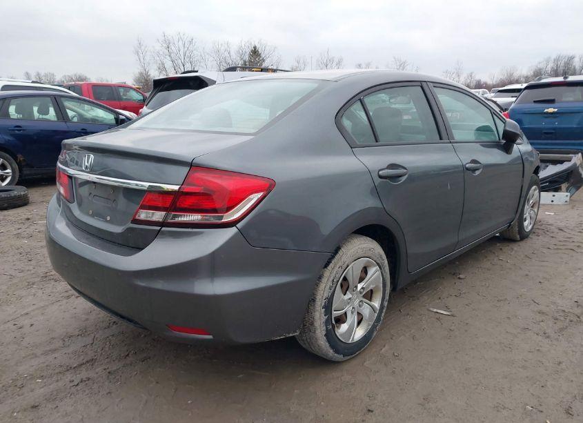 Photo 4 of 2013 Honda Civic LX (VIN 19XFB2F58DE024630)