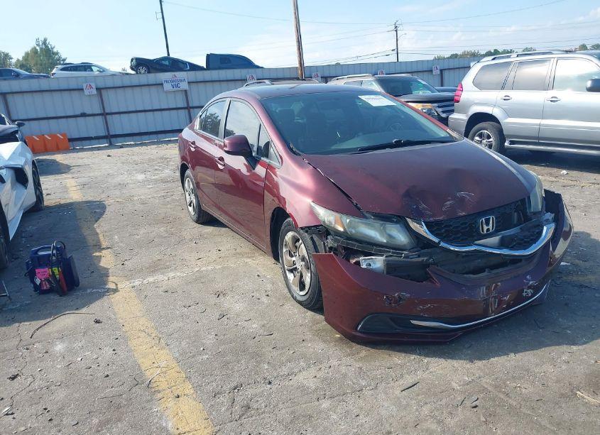 2013 Honda Civic LX (VIN 19XFB2F58DE039712) main photo