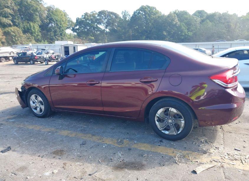 Photo 14 of 2013 Honda Civic LX (VIN 19XFB2F58DE039712)