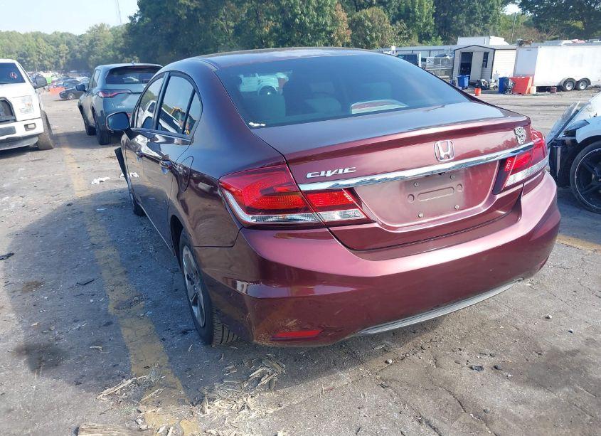 Photo 3 of 2013 Honda Civic LX (VIN 19XFB2F58DE039712)