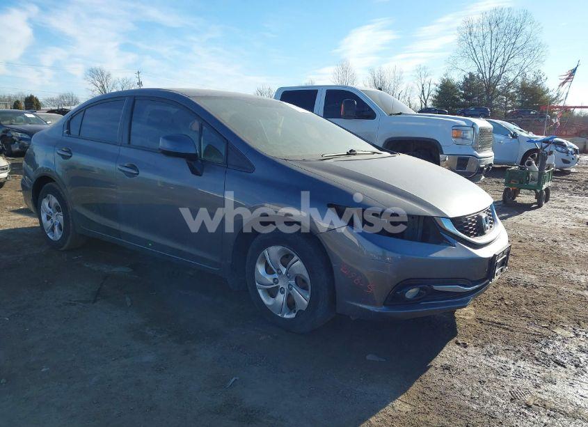 2013 Honda Civic LX (VIN 19XFB2F58DE048457) main photo