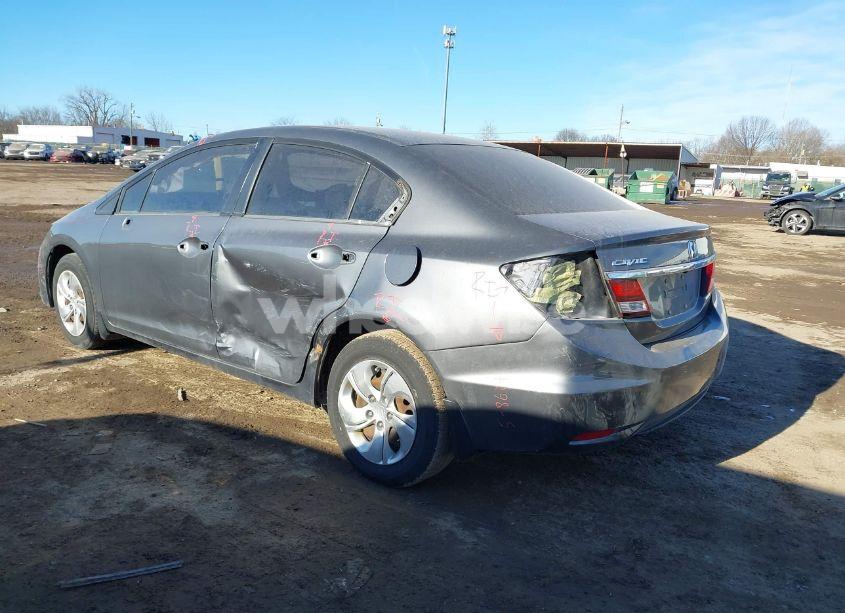 Photo 3 of 2013 Honda Civic LX (VIN 19XFB2F58DE048457)