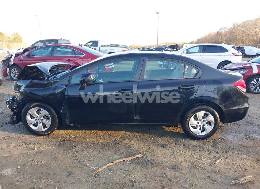 Photo 14 of 2013 Honda Civic LX (VIN 19XFB2F58DE049334)