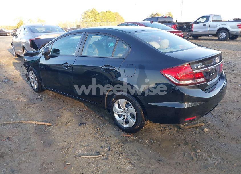 Photo 3 of 2013 Honda Civic LX (VIN 19XFB2F58DE049334)